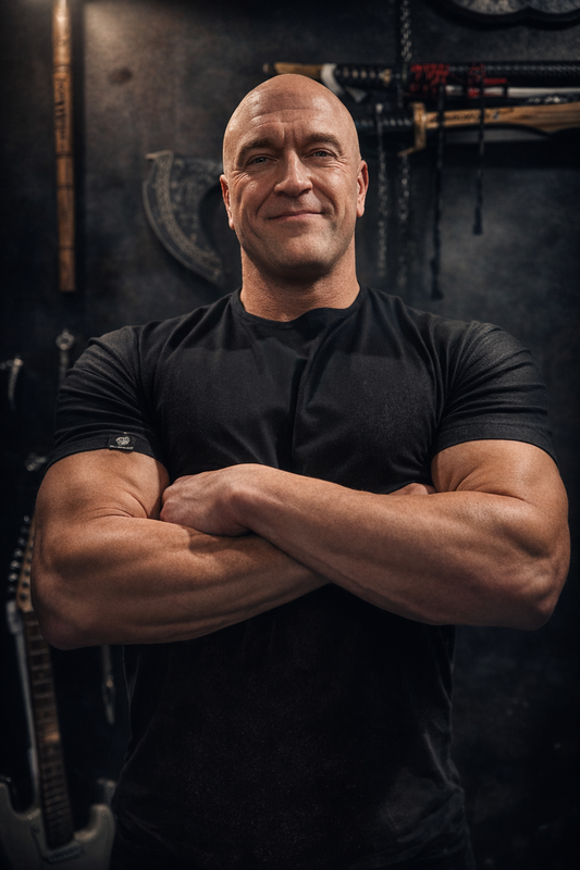 Black Performance Lurex Crewneck T‑Shirt in Nylon Spandex for Athletic & Statement Wear | H8S S26 n5